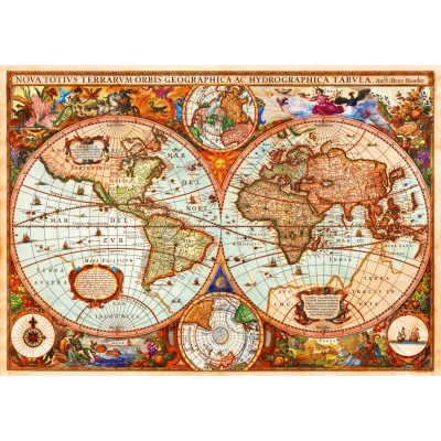 Puzzle Carte du monde, 1 000 pieces