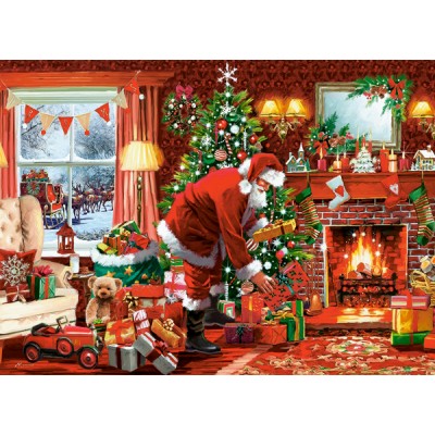 Christmas Scene Puzzle Adulte - Puzzle 300 Pièces Cadeaux de Noël Adultes  Et Enfants Dès 14 Ans - Puzzle De Qualité Supérieure 300pcs (40x28cm)