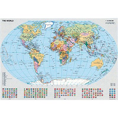 Puzzle Carte du Monde Stock Illustration