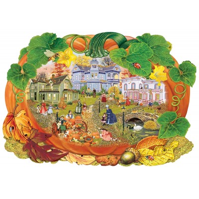 Wentworth-840201 Puzzle en Bois - Victoriana Pumpkin