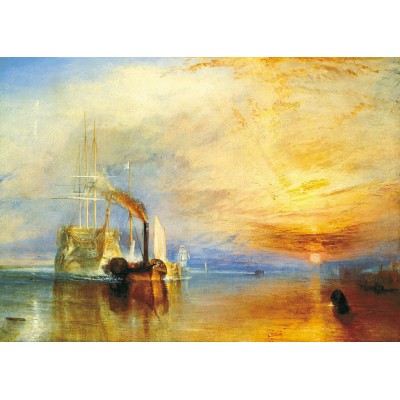 Wentworth-FR112 Puzzle en Bois - Joseph Mallord William Turner - The Fighting Temeraire