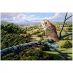   Puzzle en Bois - Barn Owl