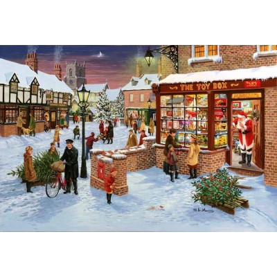 Puzzle The-House-of-Puzzles-1455 Christmas Collectors Edition No.3 - Secret Santa