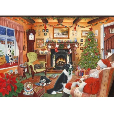 Puzzle The-House-of-Puzzles-2490 Christmas Collectors Edition No.7 - Me Too Santa