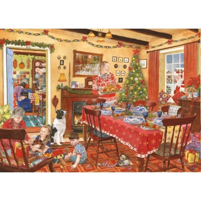 Puzzle The-House-of-Puzzles-2810 Christmas Collectors Edition No.8 - Unexpected Guest