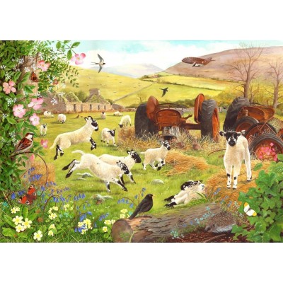 Puzzle The-House-of-Puzzles-3145 Pièces XXL - Woolly Jumpers