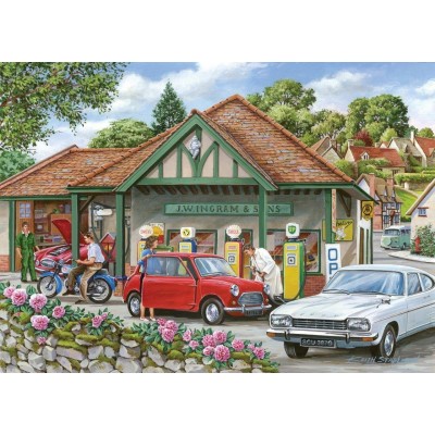 Puzzle The-House-of-Puzzles-3411 Pièces XXL - Fill Her Up Please
