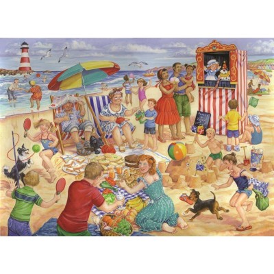 Puzzle The-House-of-Puzzles-3459 Pièces XXL - Trip To The Seaside