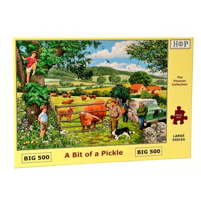 Puzzle The-House-of-Puzzles-4319 Pièces XXL - A Bit Of A Pickle