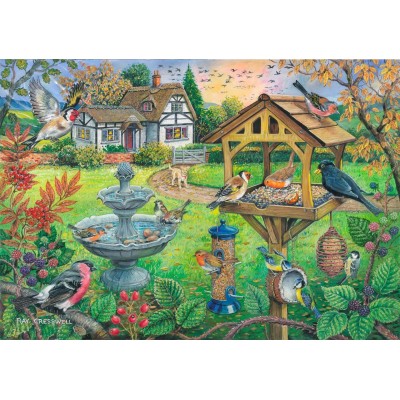 Puzzle The-House-of-Puzzles-4333 Pièces XXL - Bird Table