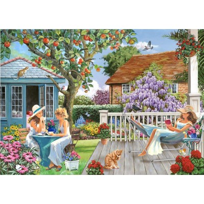 Puzzle The-House-of-Puzzles-4791 Pièces XXL - Darley Collection - Ladies of Leisure