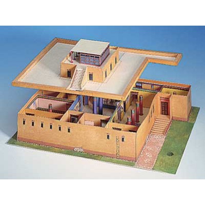 Puzzle Schreiber-Bogen-689 Maquette en Carton : Maison d'habitation Egyptienne