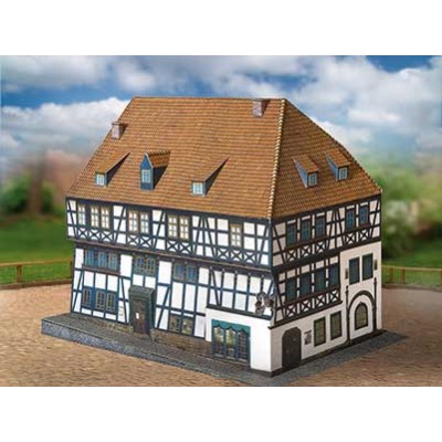 Puzzle Schreiber-Bogen-702 Maquette en Carton : Luther House à Eisenach