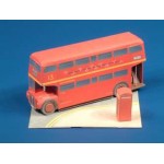 Puzzle   Maquette en carton : Bus londonien