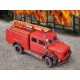 Maquette en Carton : Camion de Pompiers Magirus-Deutz TLF 16