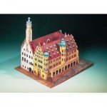 Puzzle   Maquette en Carton : Hôtel de Ville de Rothenbourg