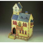 Puzzle   Maquette en Carton : Hôtel de ville médiéval