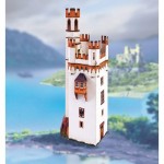 Puzzle   Maquette en Carton : Tour de la Souris près de Bingen am Rhein