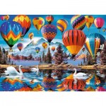   Puzzle en Bois - Colorful Ballons