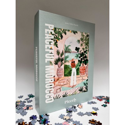 Puzzle Piecely-Puzzle-9838 Eco Friendly - Peaceful Morocco