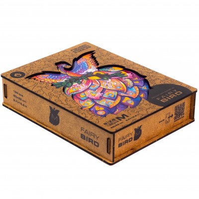 Puzzle Unidragon-50059 Fée Oiseau - Taille M