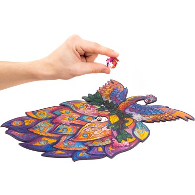 Puzzle Unidragon-50059 Fée Oiseau - Taille M