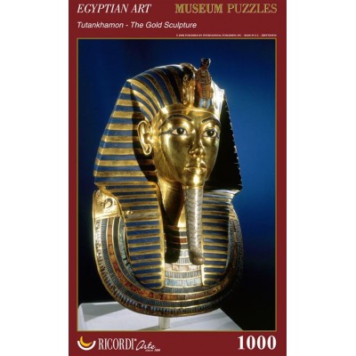 Puzzle Ricordi-51446 Egyptian Art - Tutankhamon - The Gold Sculpture