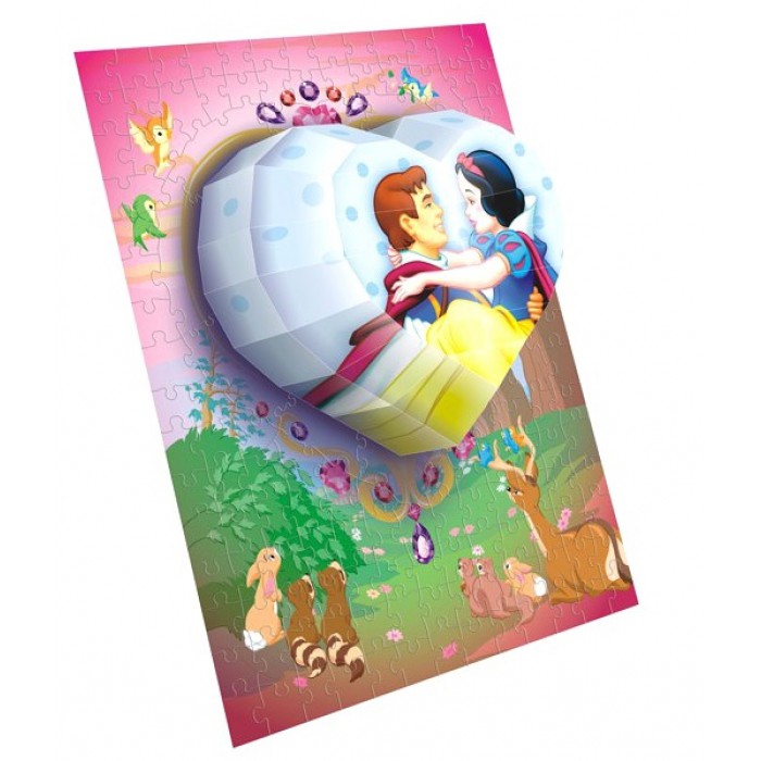   Puzzle 3D - Blanche Neige et son prince