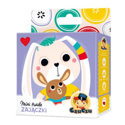 CzuCzu-33645 Mini puzzle - Lapin