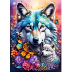 Puzzle  Alipson-Puzzle-50124 Wolves - Maternal Love Collection