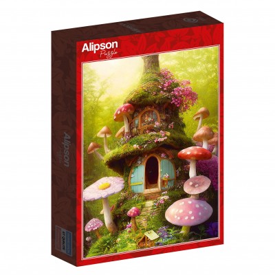 Puzzle Alipson-Puzzle-F-50021 Maison Champignon