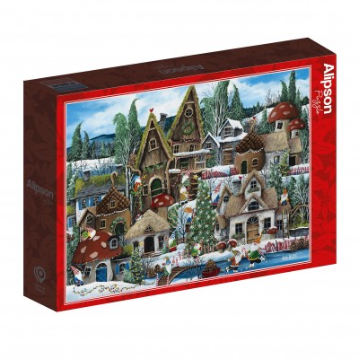 Puzzle Alipson-Puzzle-F-50059 Gnome des Fêtes