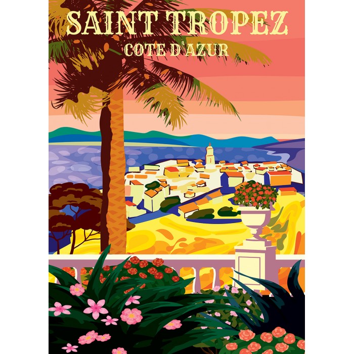 Puzzle  Alipson-Puzzle-F-50109 St Tropez - Côte d'Azur