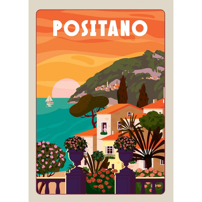 Puzzle  Alipson-Puzzle-F-50113 Positano Poster