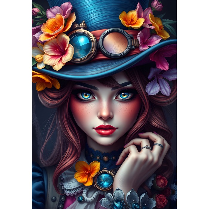 Puzzle  Alipson-Puzzle-F-50161 La Femme au Chapeau