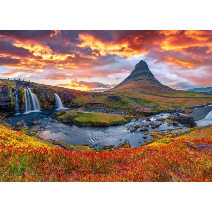 Puzzle  Alipson-Puzzle-F-50179 Cascade de Kirkjufellsfoss - Islande