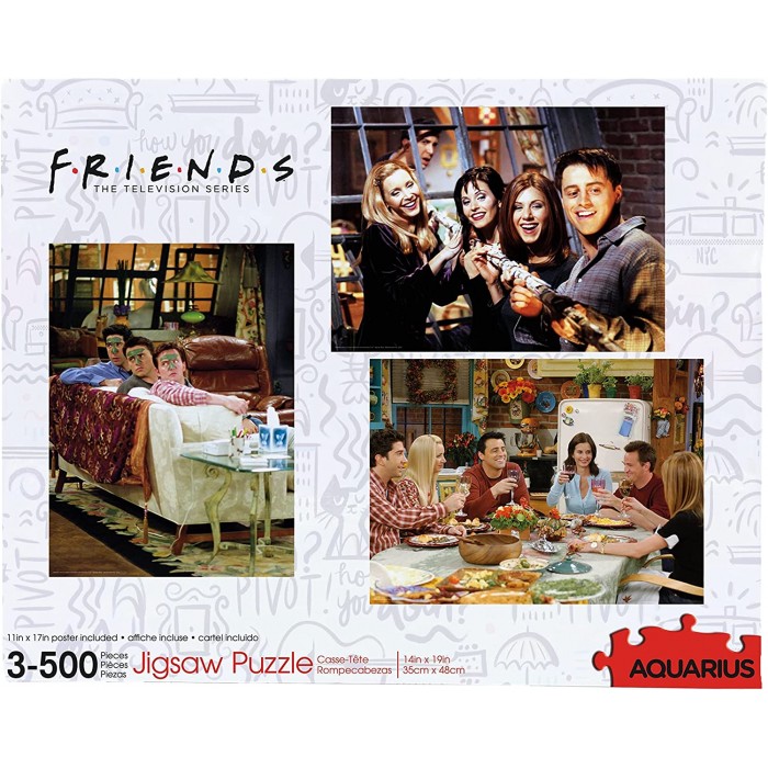  Aquarius-Puzzle-62005 3 Puzzles - Friends