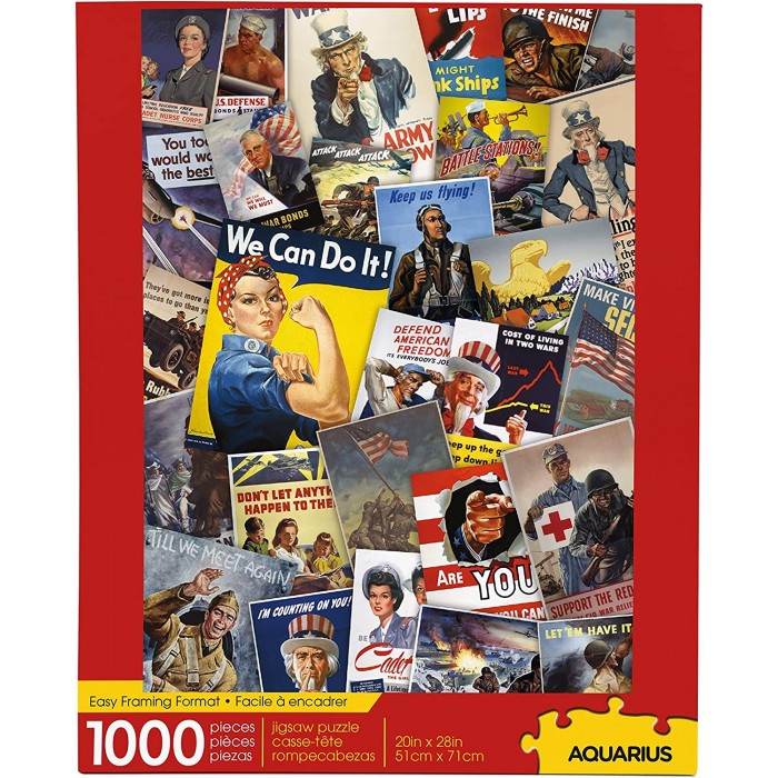 Puzzle  Aquarius-Puzzle-65374 Smithsonian - Posters de Guerre