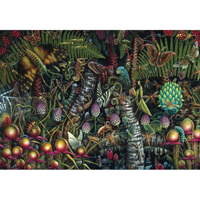 Puzzle Art-and-Fable-23425 Jardin Microcosmique