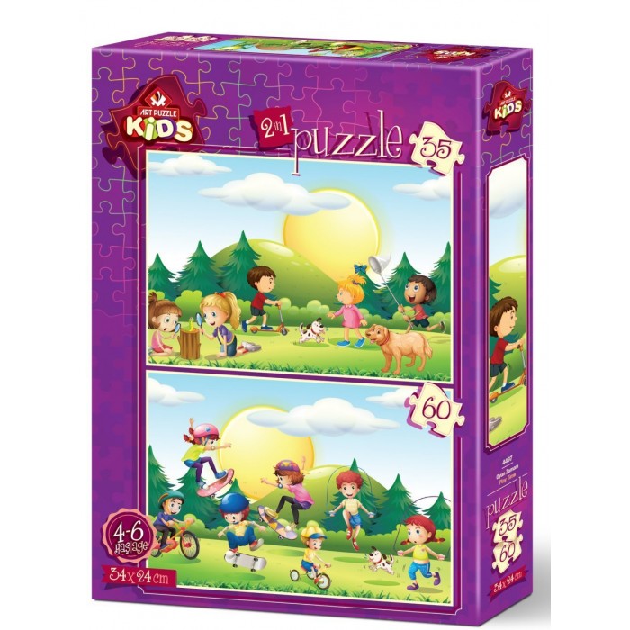   2 Puzzles - Kids