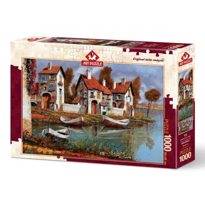 Puzzle Art-Puzzle-4232 Case a Cerchio, Italie