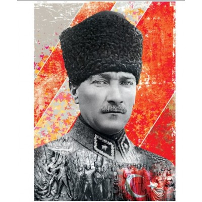 Puzzle Art-Puzzle-4377 Mustafa Kemal Atatürk