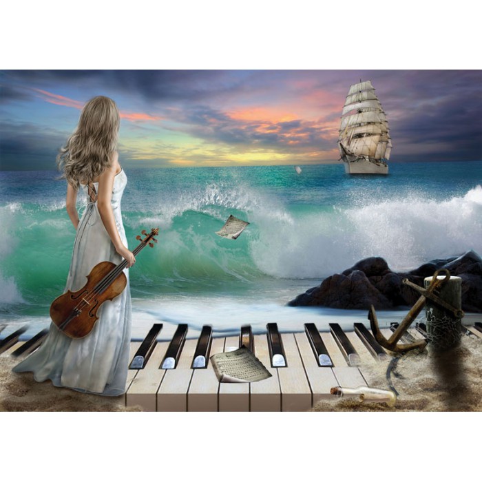 Puzzle Art-Puzzle-4468 Symphonie Marine