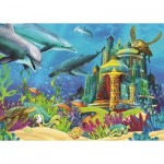 Puzzle  Art-Puzzle-4525 Le Château Sous-marin