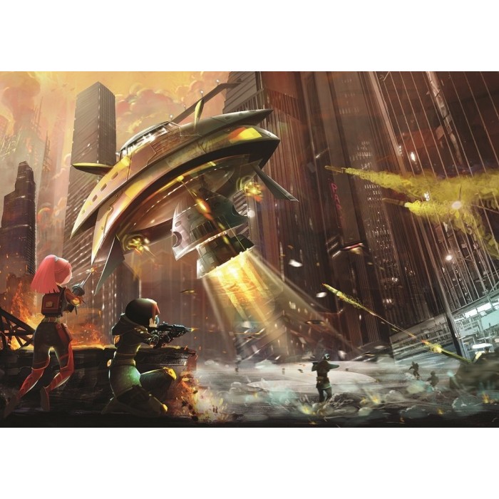 Puzzle  Art-Puzzle-4531 Space Wars