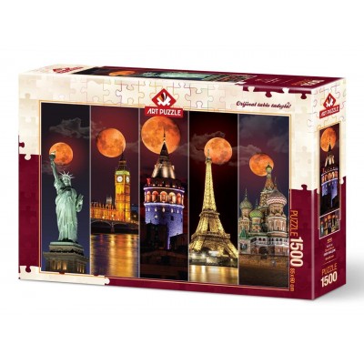 Puzzle Art-Puzzle-4548 Merveilleuse Lune