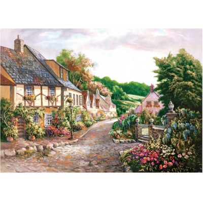 Puzzle Art-Puzzle-4571 Cottages