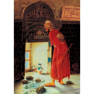 Puzzle Art-Puzzle-4713 Osman Hamdi Bey : Le Dresseur de Tortues