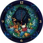  Art-Puzzle-5003 Puzzle Horloge - Astrologie (Pile non fournie)