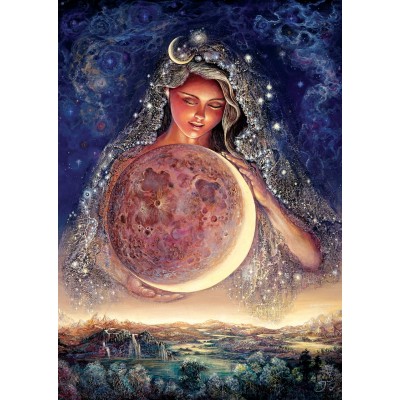 Art-Puzzle-5011 Néon Puzzle - Joséphine Wall - Moon Goddess